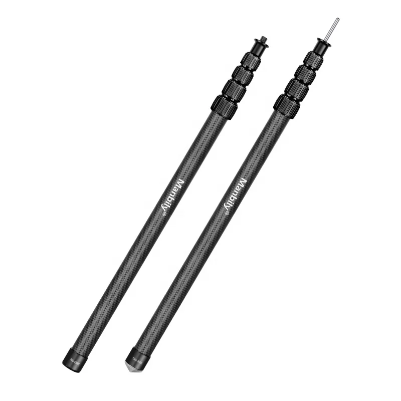 Carbon Fiber Tent Folding Outdoor  5-Section Camping Tent Awning Support Rod Canopy Pole