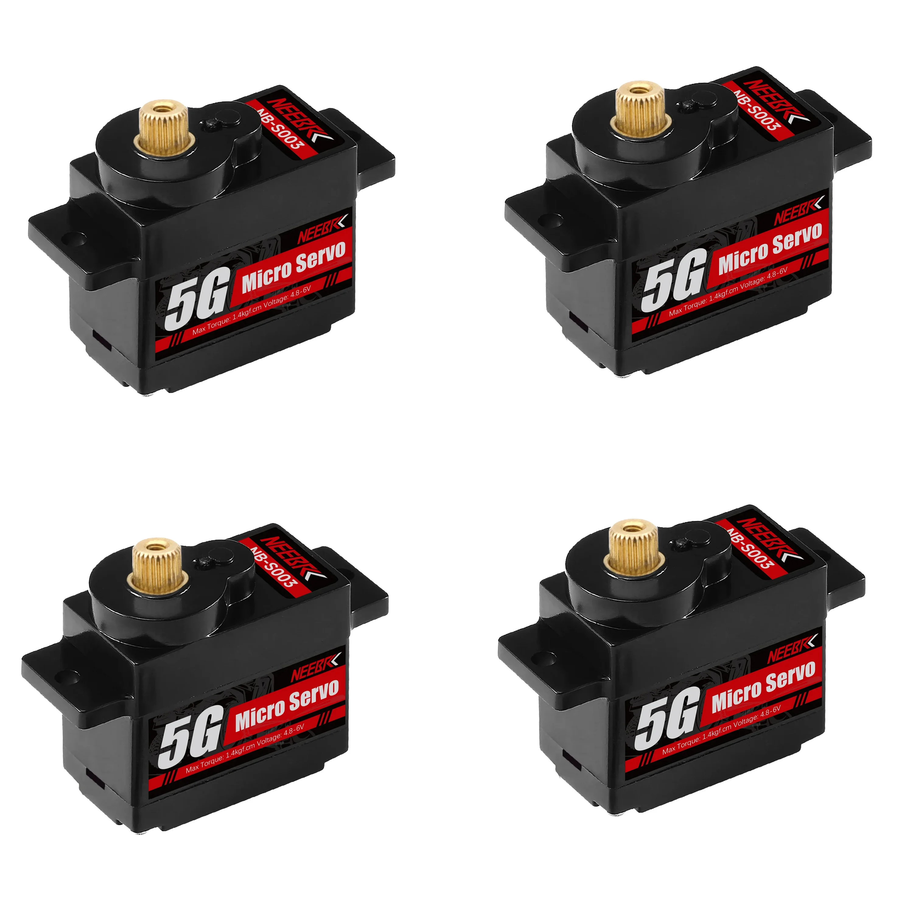 NEEBRC 5G Micro Digital Servo Metal Gear Coreless Motor for RC Car Crawler Tank Boat Fixed Wing Robot Helicopter WLtoys K989