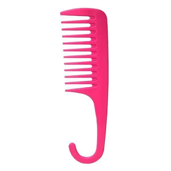 

Wide Tooth Comb ABS Detangling Hair Comb with Hook for Curly Long Wet Dry Hair Accessories for Home