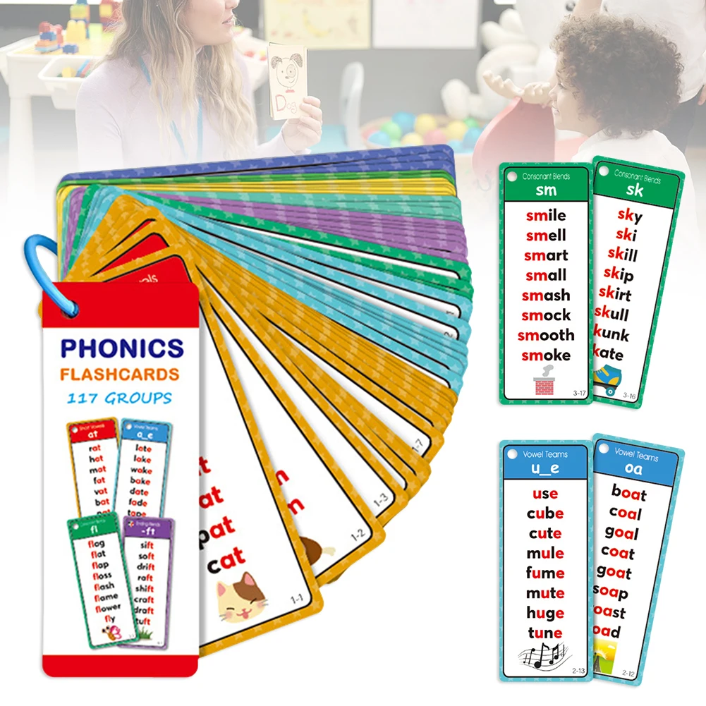 60 ชิ้น/เซ็ตPhonics Word List  - Sight Word Game บทวิจารณ์และราคา