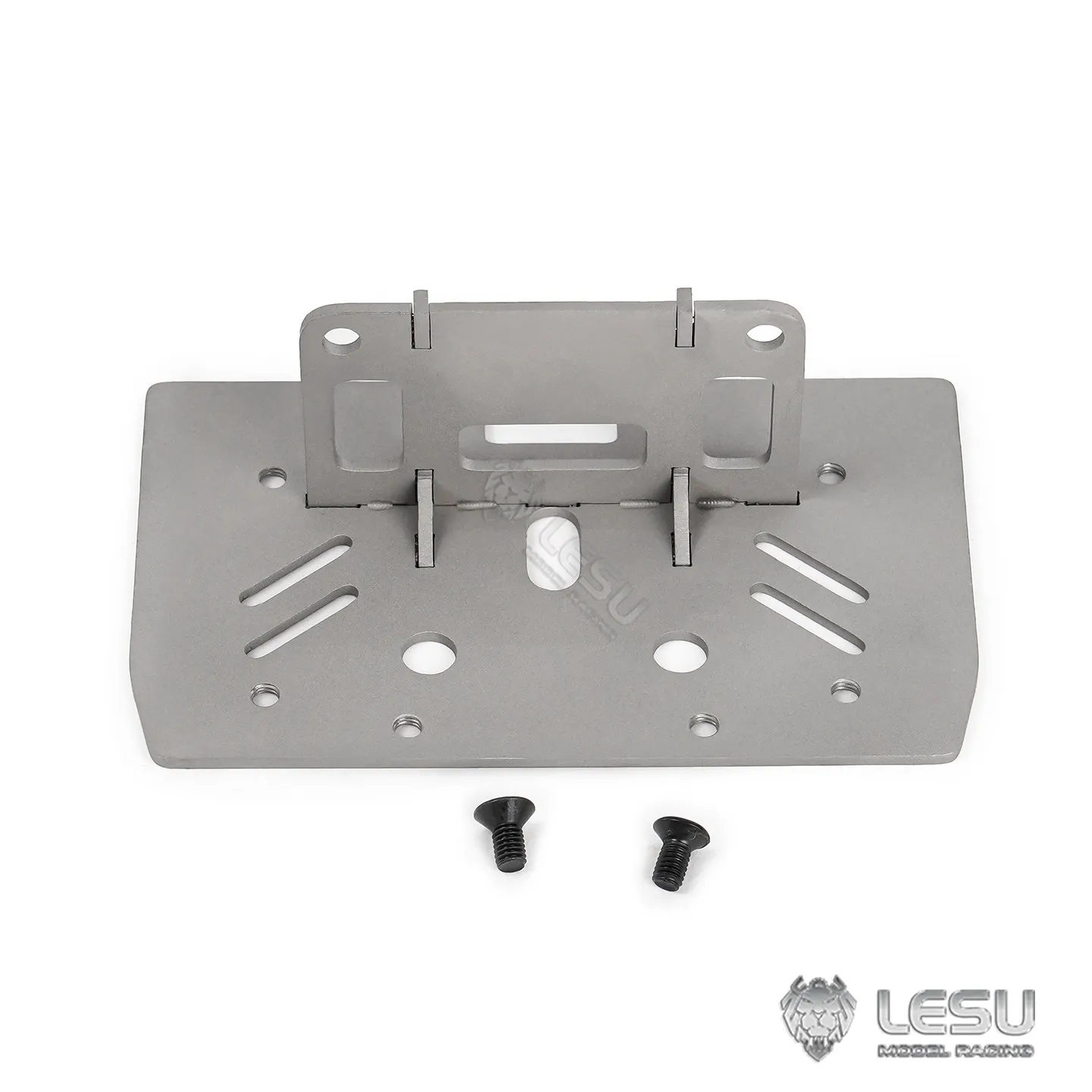RC 1/14 LESU Metal Front Brackets for Hydraulic Support Legs Roll-on Roll-off Dump Truck for TGS for Crane Model DIY Parts