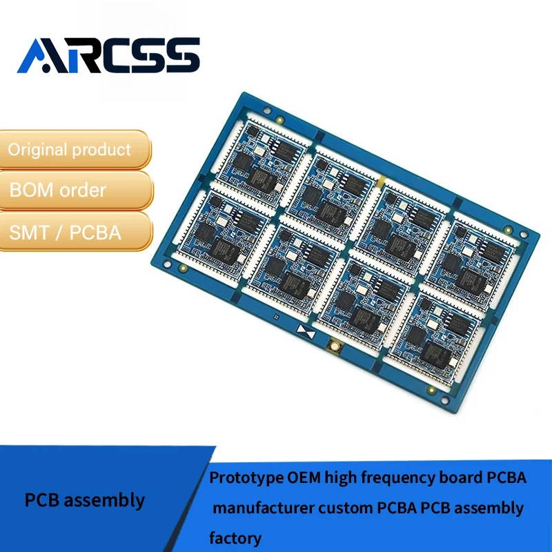 Fábrica de ensamblaje de PCB PCBA personalizada del fabricante PCBA de la placa de alta frecuencia del prototipo OEM