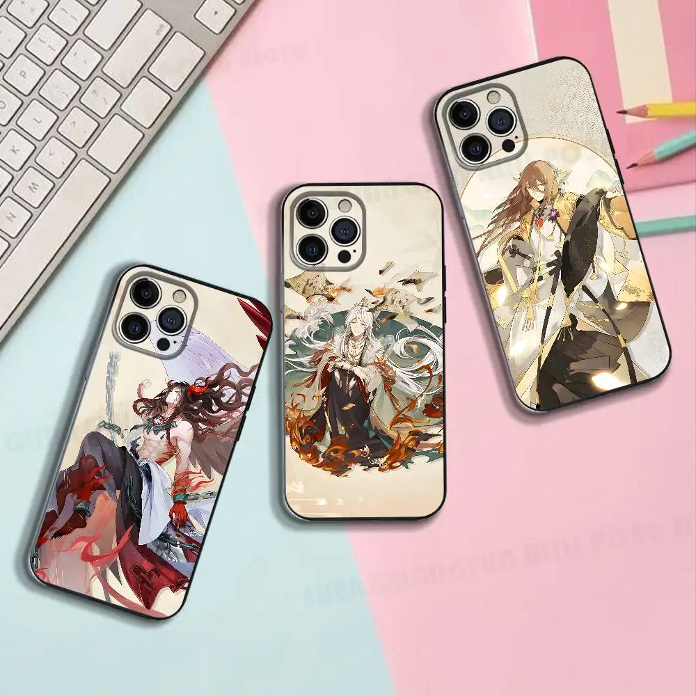 

Food Fantasy Kawaii Black Matte Phone Case For IPhone 17,16,15,14,13,12,13,12 Pro Max Plus XS Silicone Soft Back Cover