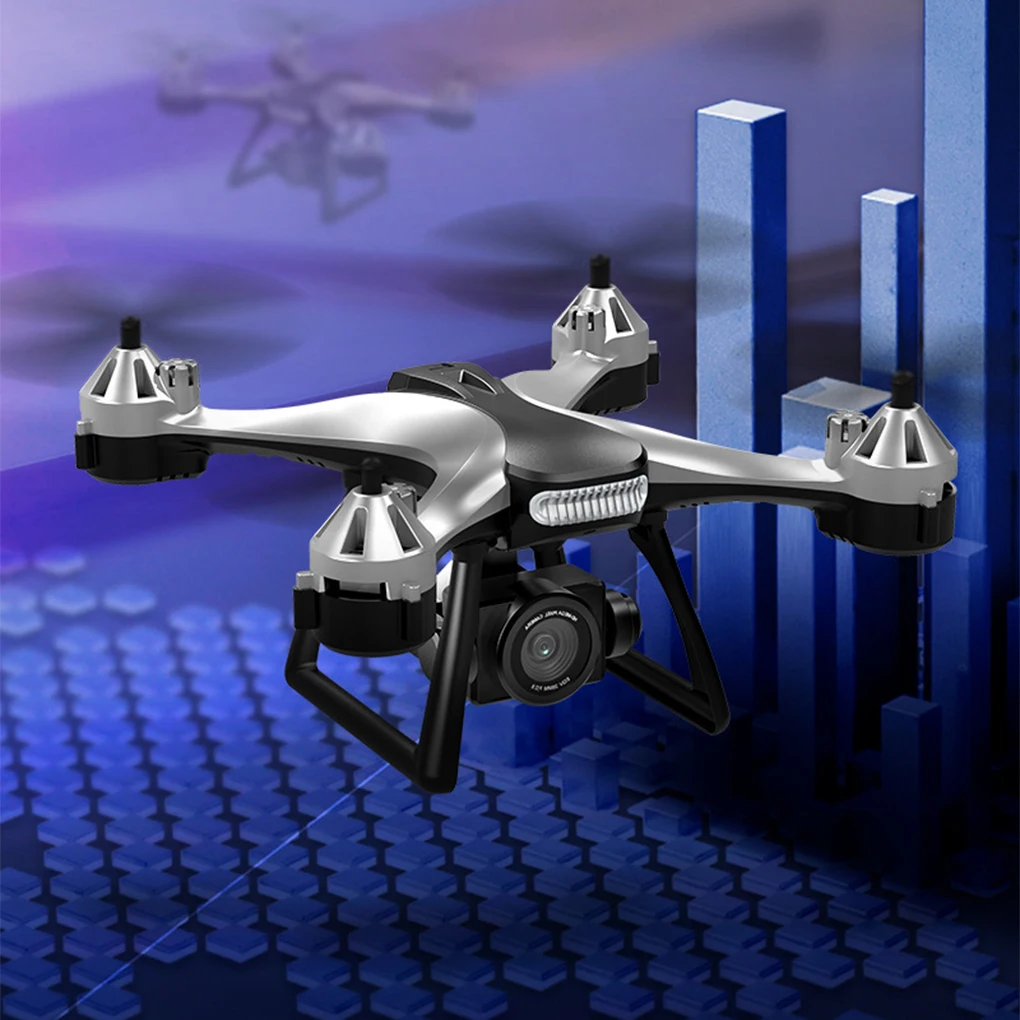 Дрон Камера 2K Дополнительные светодиодные ночные огни Захват потрясающих Views в ночное время Светодиодные ночные огни Прочный возврат одной клавиши RC Дроны Игрушки