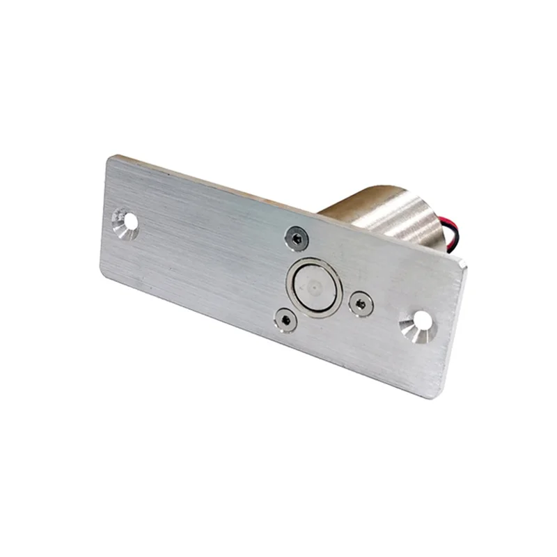 【تخفيضات سريعة】DC12V قفل الترباس الكهربائي المغناطيسي التعريفي اسطوانة إلكترونية مقاوم للماء في الهواء الطلق تضمين التثبيت NC فشل Sa