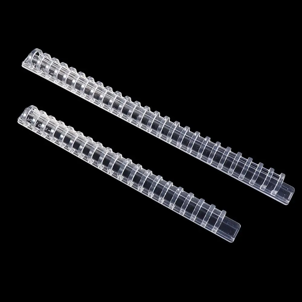 Organizer Paper Collection Clips Plastic Comb Bindings Loose Leaf Book Binder Rings Binder Circle Ring Binding Spines