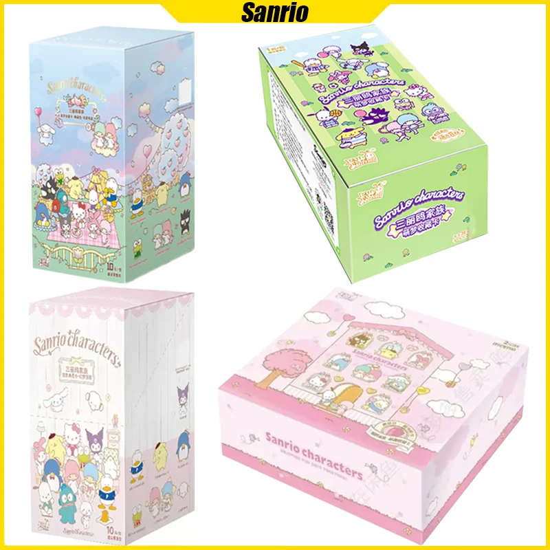 

Карты KAYOU Sanrio Kitty Kuromi, полный набор аниме, коллекционные карты Mistery Box, настольные игры, игрушки, подарки на день рождения для мальчиков и девочек