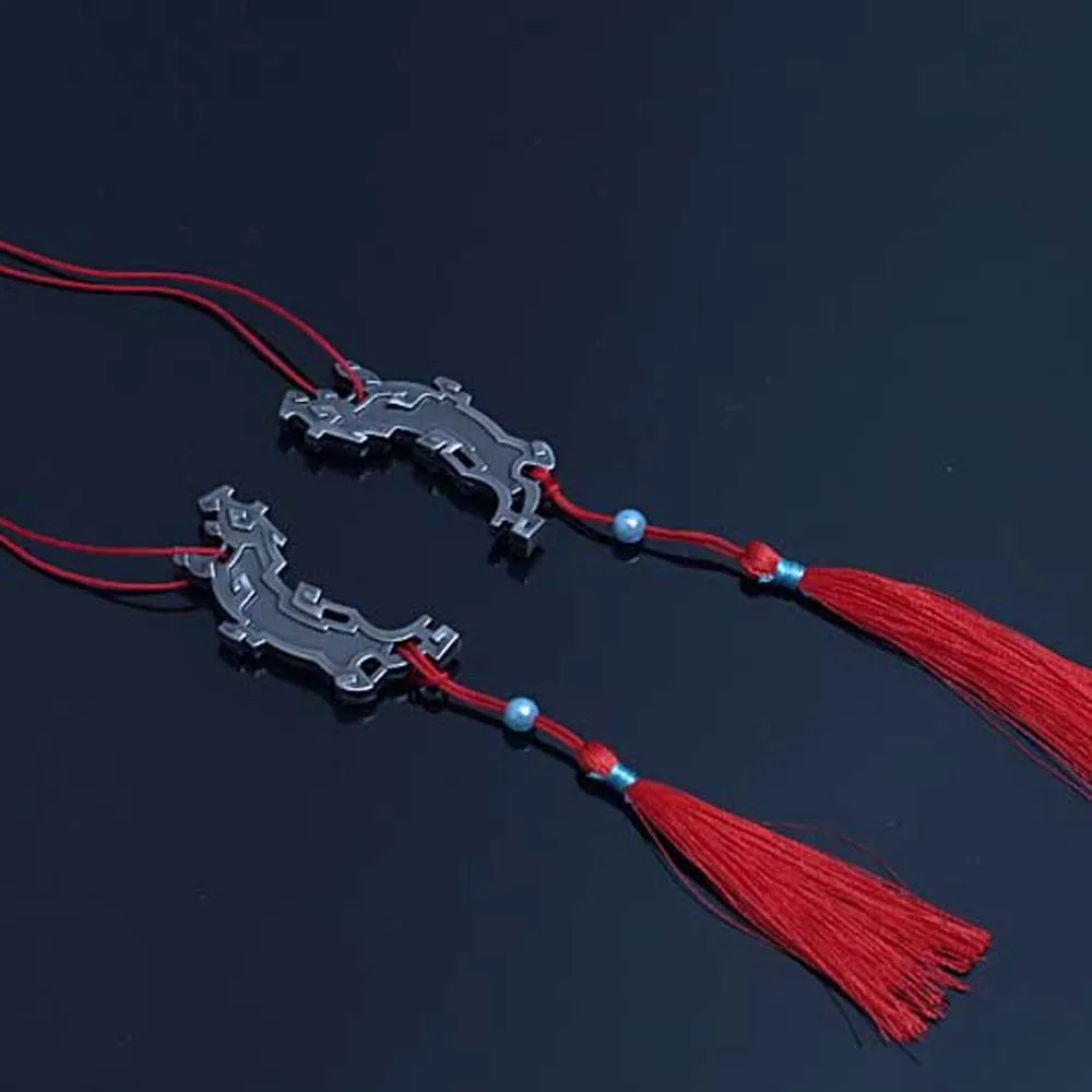 Demonic Cosplay Accessory Yin Hu Fu Ornaments Chen Qing Ling Cosplay Prop Mo Dao Zu Shi Pendant Waist Accessories Mo Dao Zu Shi