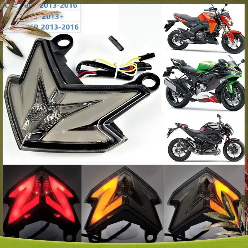 

AB98-1PC Motorcycle Led Taillight Indicator Lamp Tail Light For Kawasaki Z800 Zx6r Z125