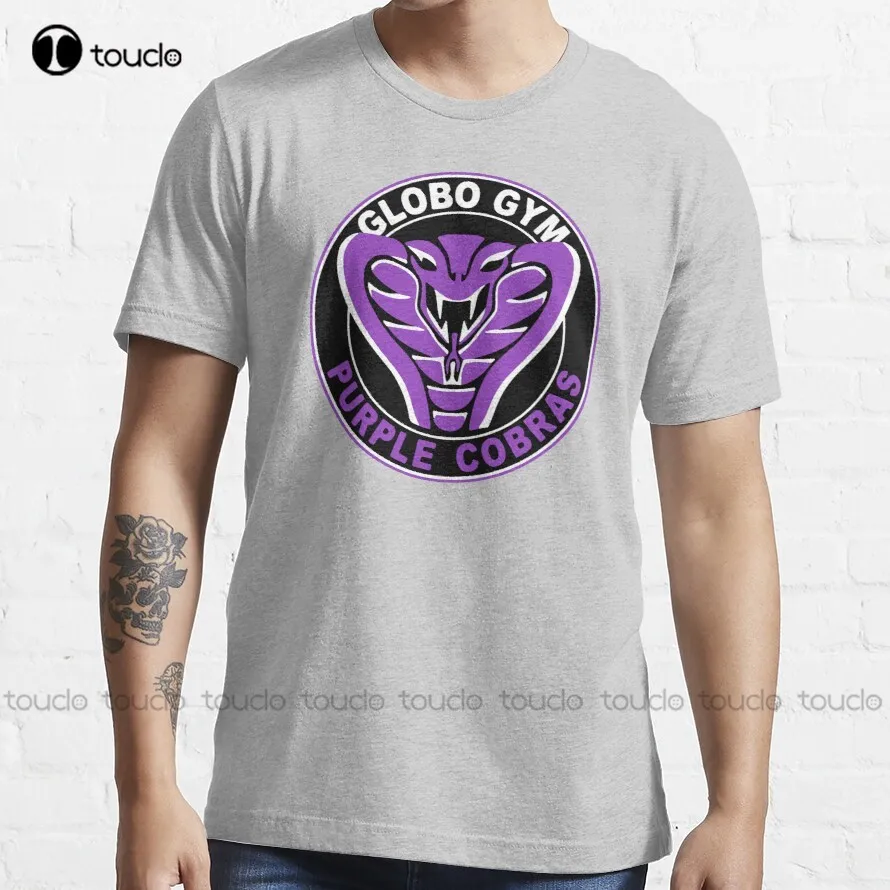 Globo Gym Purple Cobras T-Shirt men's big & tall t-shirts Custom aldult Teen unisex digital printing xs-5xl All seasons cotton