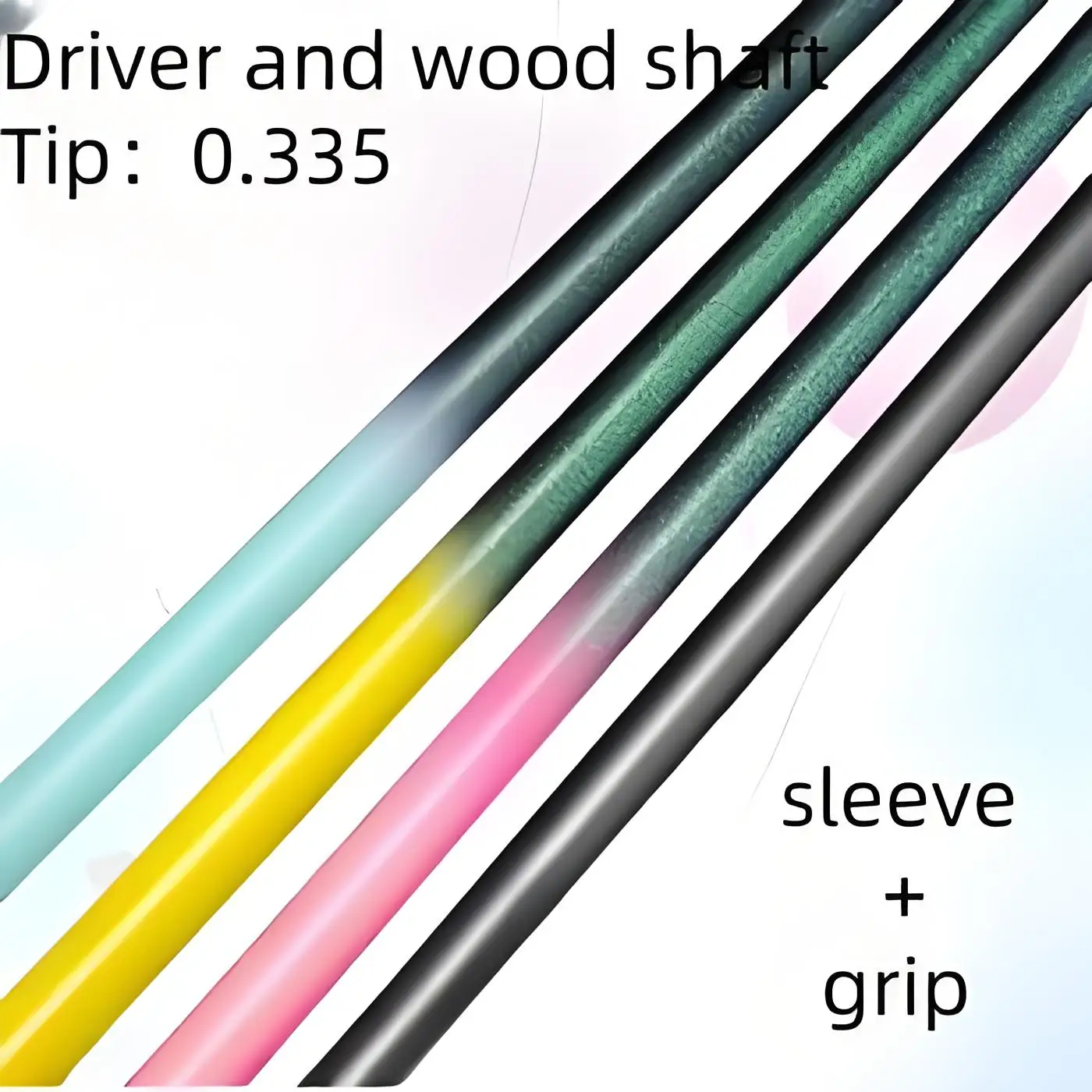 

Golf Drivers Shaft Selection SF405/505/505X/505XX with Free Assembly Sleeve - Club Shafts in PINK/Black/Blue/YELLOW/White
