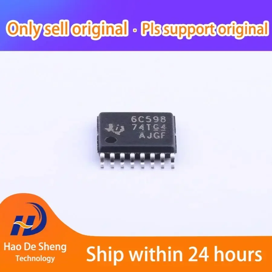 10PCS/LOT TLC6C598QPWRQ1 Logo 6C598  TSSOP16 New Original In Stock