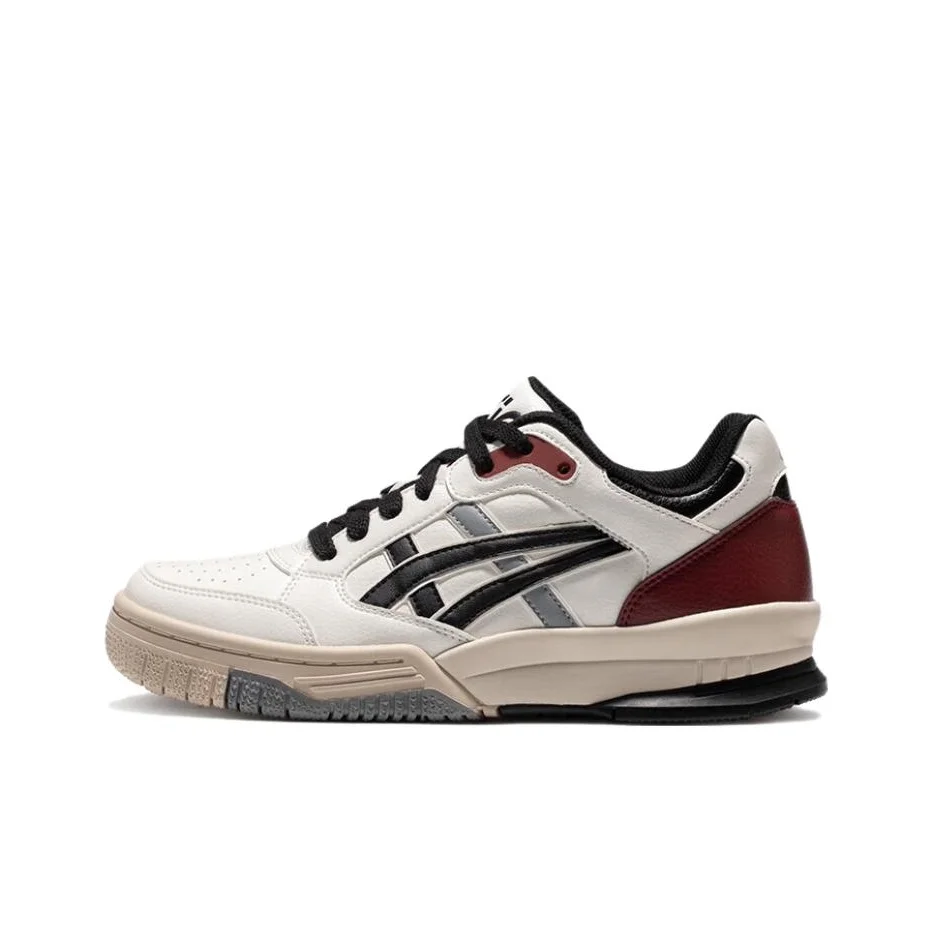 ASICS Gel Spotlyte Vintage Basketball Shoes Unisex Low Top White Black 1203A399-101