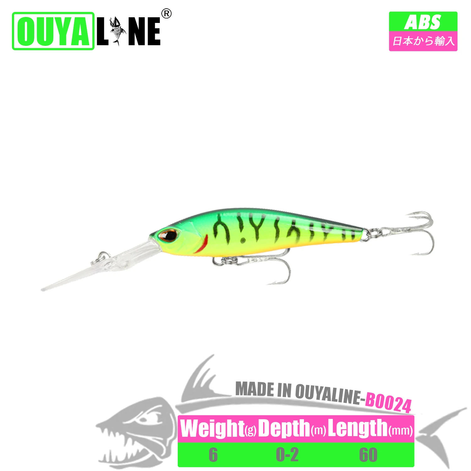 

Fishing Lure Minnow Isca Artificial Weights 6g 6cm Floating 0-2m Wobblers Kit Pesca Trolling Pike Fish Tackle Leurre Accessories