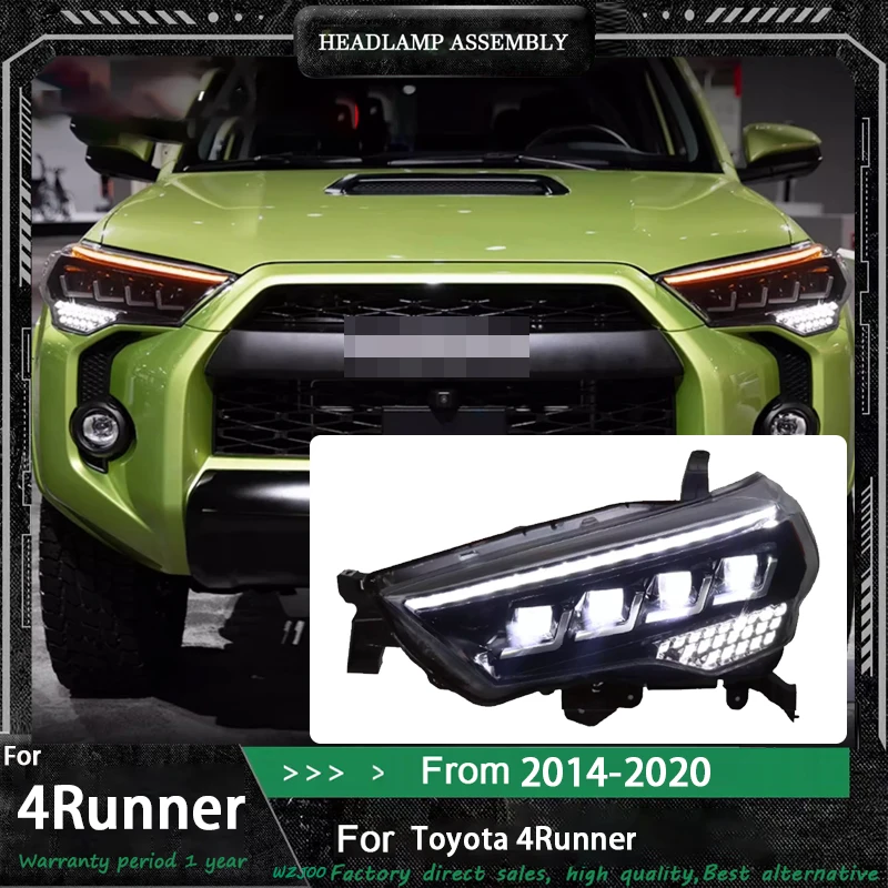 

Headlights For Toyota 4Runner 2014-2020 LED Car Lamps Daytime Running Lights Dynamic Turn Signals Car Accessories