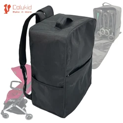 Baby Stroller Accessories Travel Bag Knapsack Buggy Storage Bag Compatible With Cybex Libelle, GB Pockit+ All-city All-Terraim