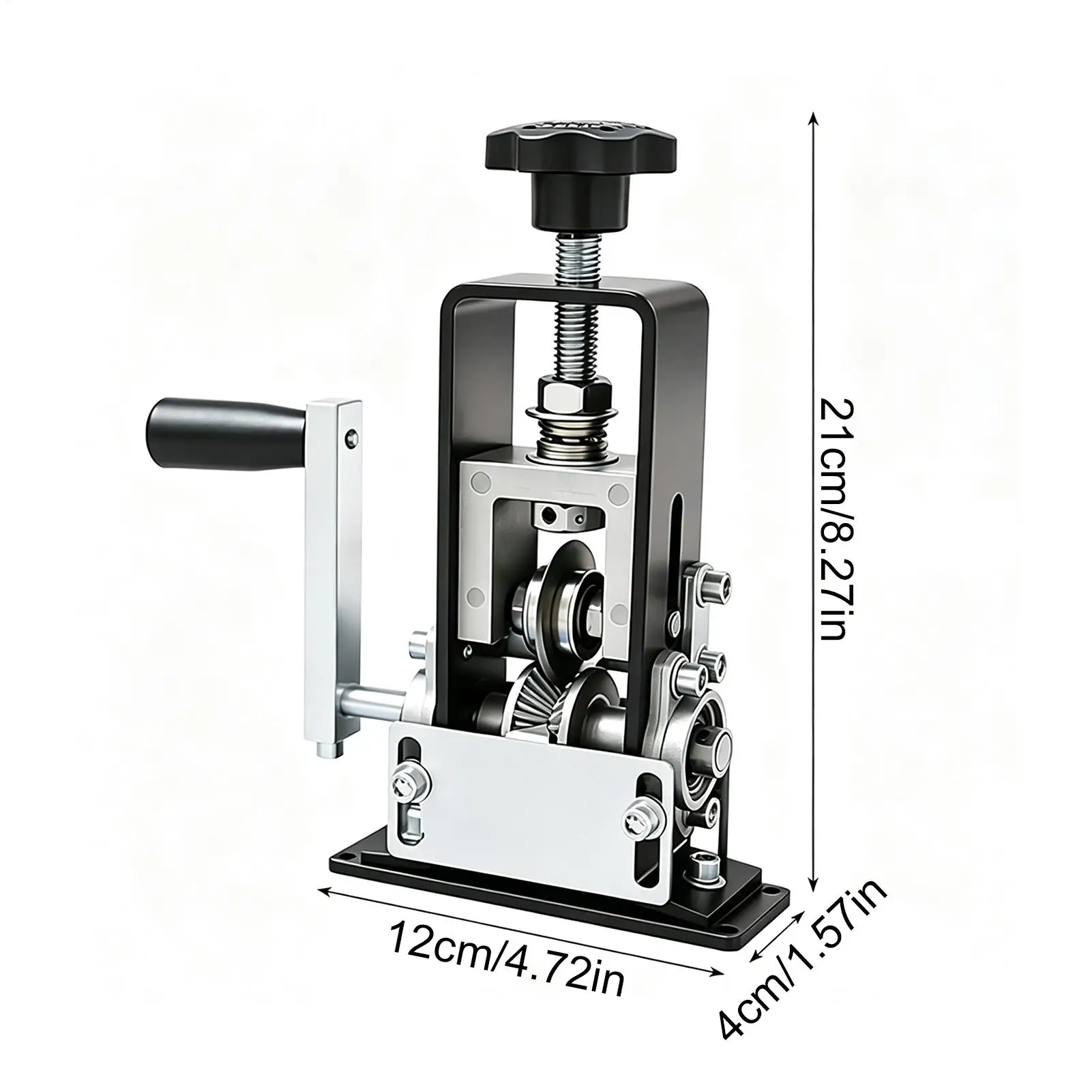 Wire Stripper Machine Precise Portable Hand Crank Drill-Powered Cutter Copper Wire Stripper For Industrial Home Garage Workshop