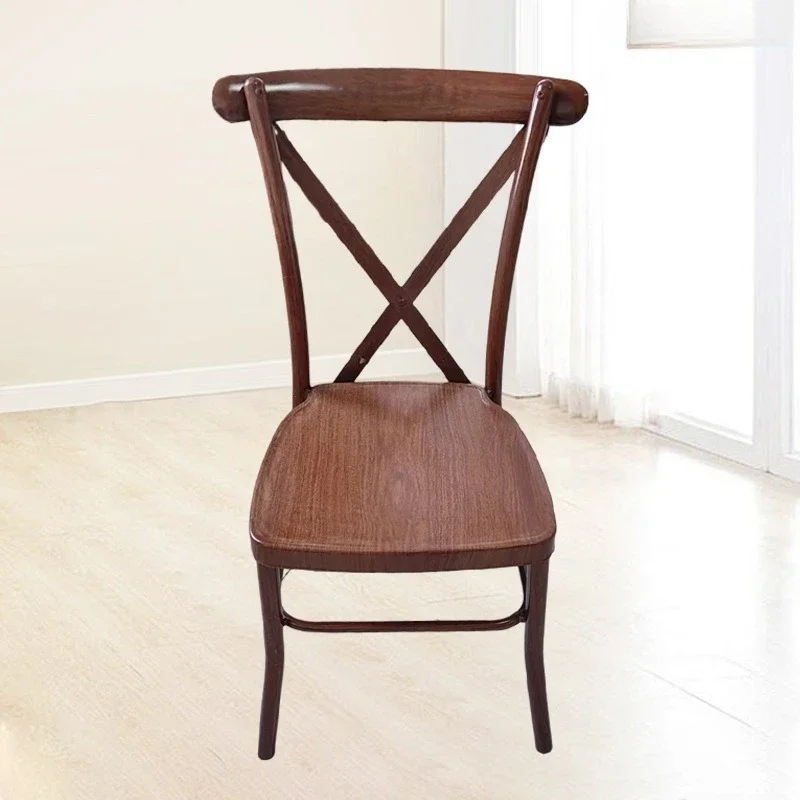 Wholesale Spot Fork Back Chair Office Meeting Chair Home Restaurant Creative Leisure Banquet American Back Chair