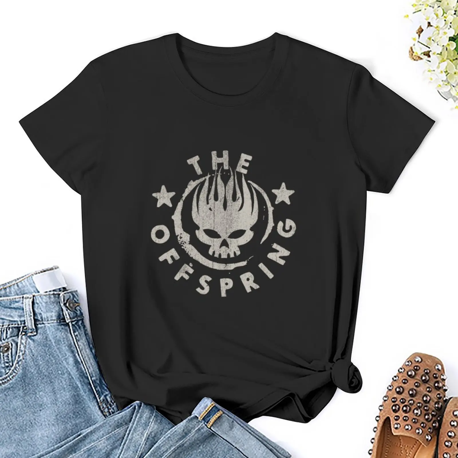 Punk <<The offspring, the offspring T-Shirt Blouse summer clothes sublime tshirts for Women