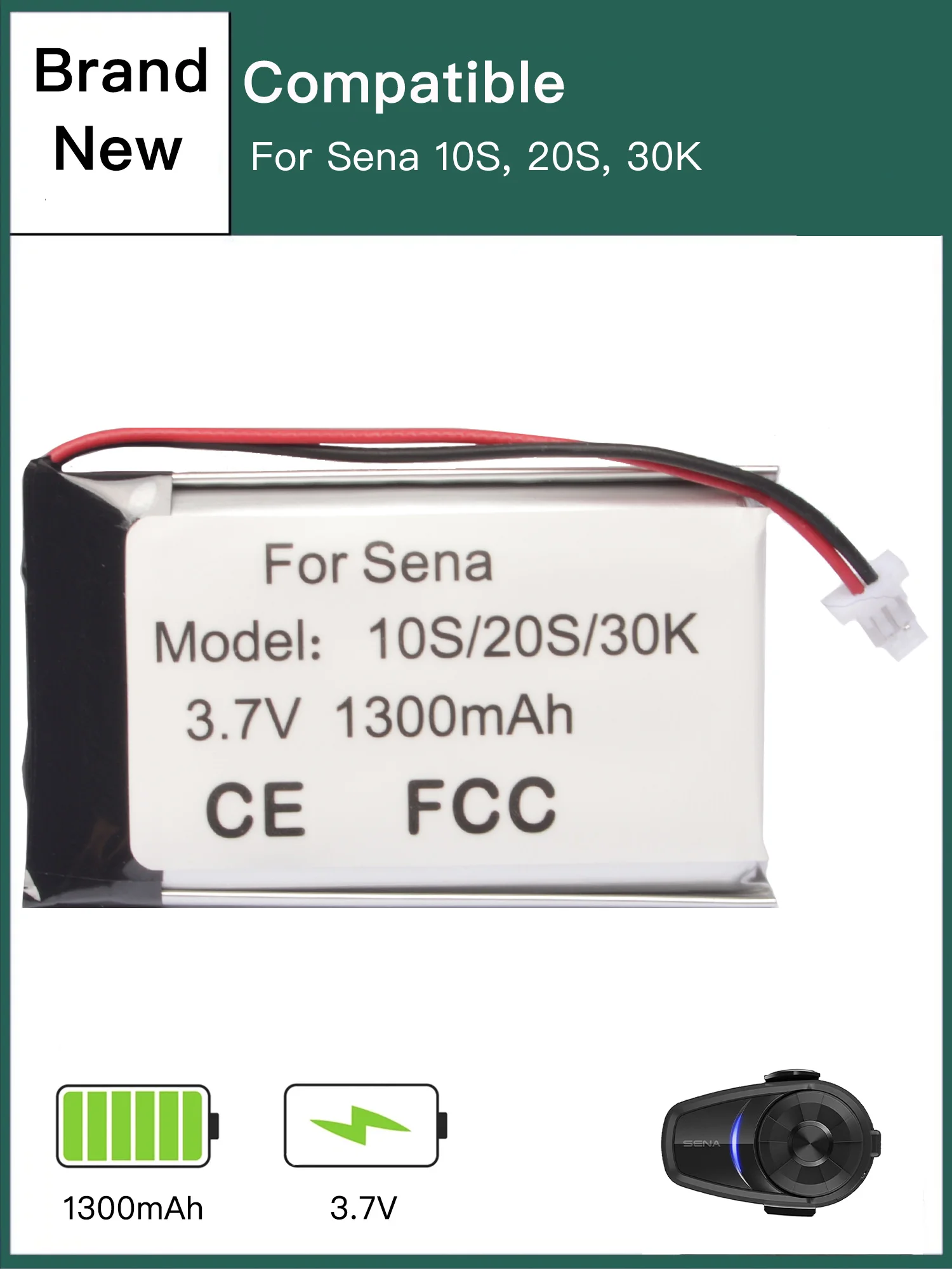 1300Mah Battery For…