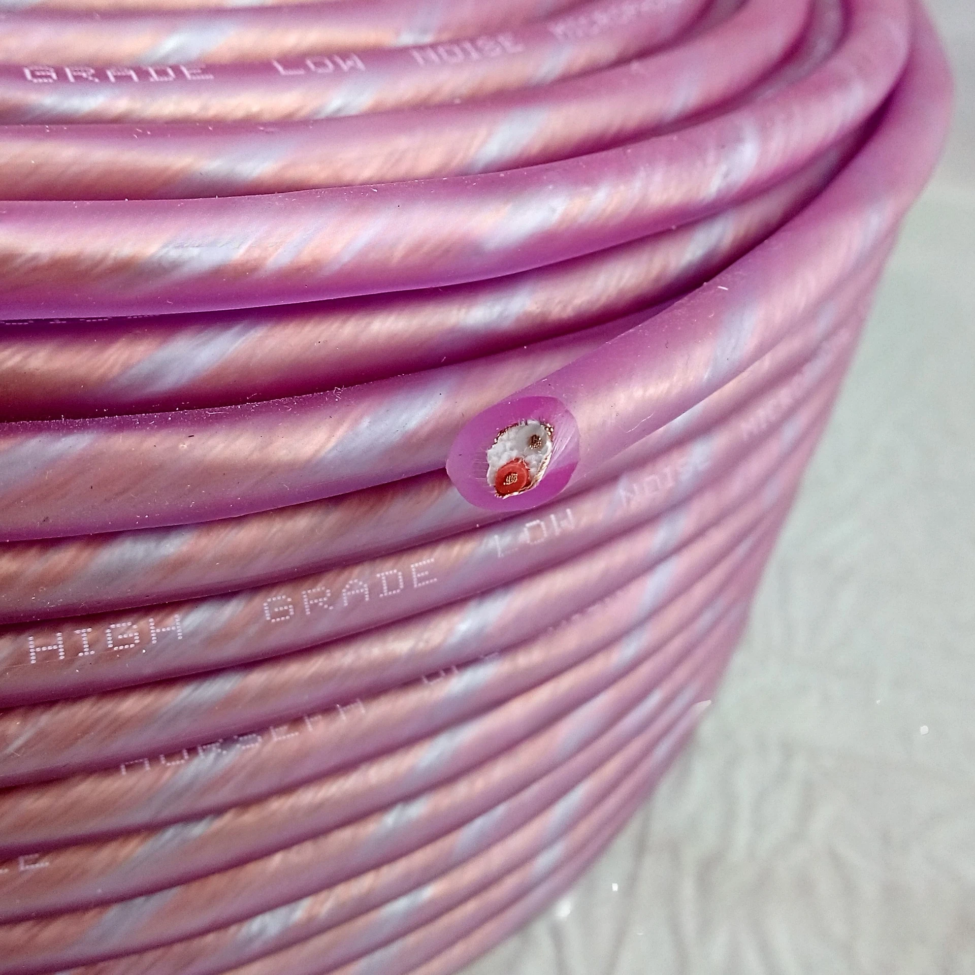 Wrap Matte Microphone Cable, Dual Core Microphone Cable, OK Cable, Mixing Console Wiring