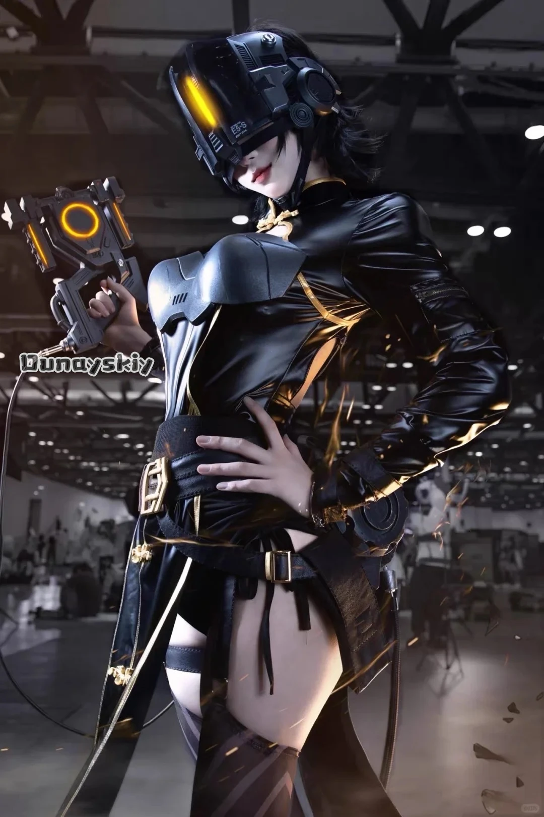 Jogo INCARNATION Fendi Cosplay {Hemera} Sexy fenda macacão Máscara Prop Set Anime Halloween Disfarce Para Mulher Meninas traje