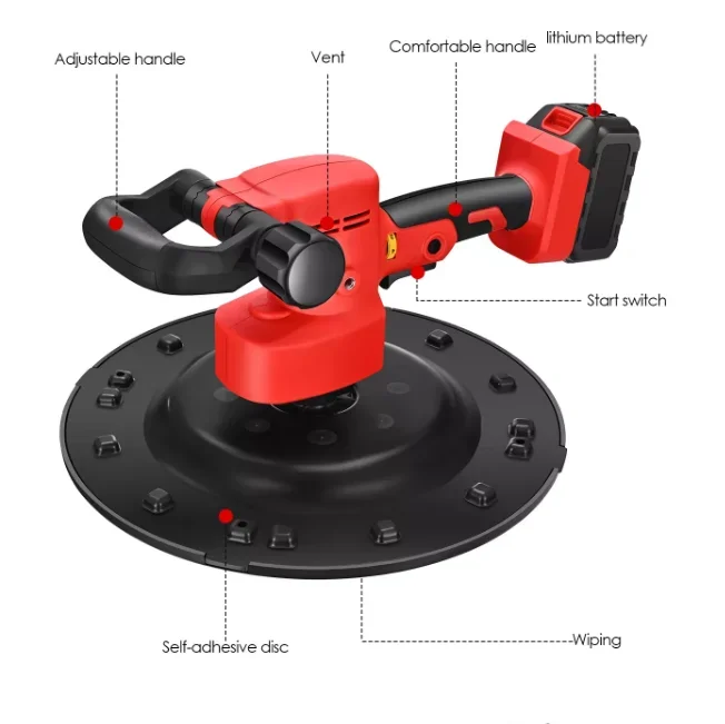 OEM Supplier Portable Electric Wall Mortar Surface Polisher Machine Price