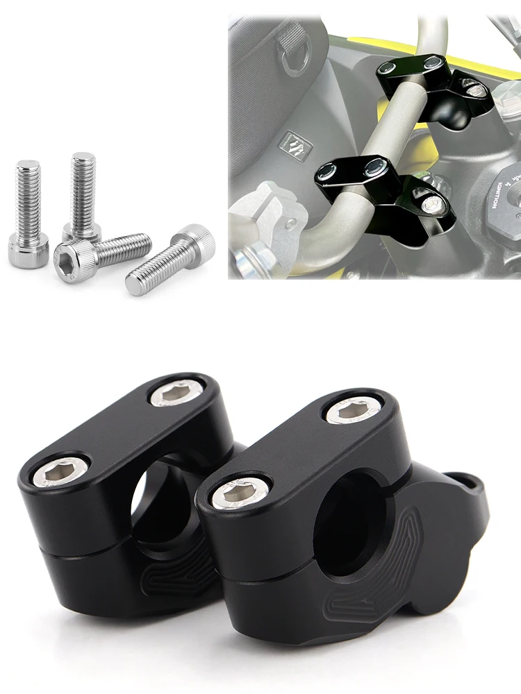 

Fit For Suzuki SV650 1999-2012 2016-2021 Motorcycle Handle Bar Riser Raised Extend Handlebar Back Moved Riser Offset