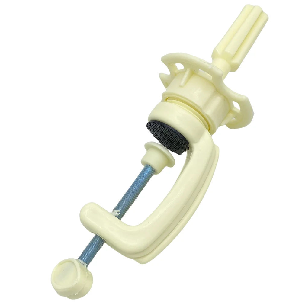 60 cm weibliches Schaufensterpuppenkopfmodell mit langen synthetischen Haarverlängerungen, brauner Trainings-Styling-Kopf, Schaufensterpuppe mit Ständer als Geschenk – Detail 4