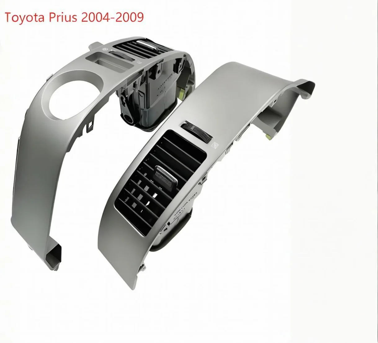 

Y for Toyota Prius 2004-2009 | Dashboard Console Air Outlet Grille Replacement Central AC Vent Assembly