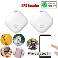 Wireless Pet Smart Mini Tag Tracker GPS Tracker Anti Lost Reminder Bluetooth Air Tag Tracker Message Reminder Locator Device
