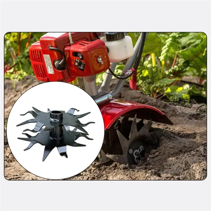 [NEWA64Z!】 Deep Tillage Tilling Tool- Power Tiller Tines Lawn Mower Attachments For Soil Loosening, Trenching And Weeding Cultiv