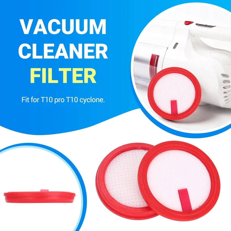 Filter For Puppyoo T10 Pro Wireless Vacuum Cleaner Micro-Woven Cotton Filter HEPA Filter Cotton