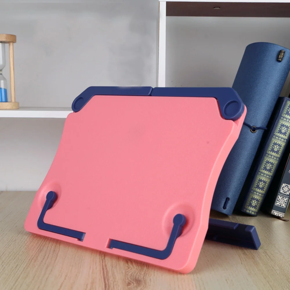 Portable Reading Stand Books Stand Recipe Shelf Folding Holder Cookbook Holder Organizer Bookend For Music Score Recipe Tablet