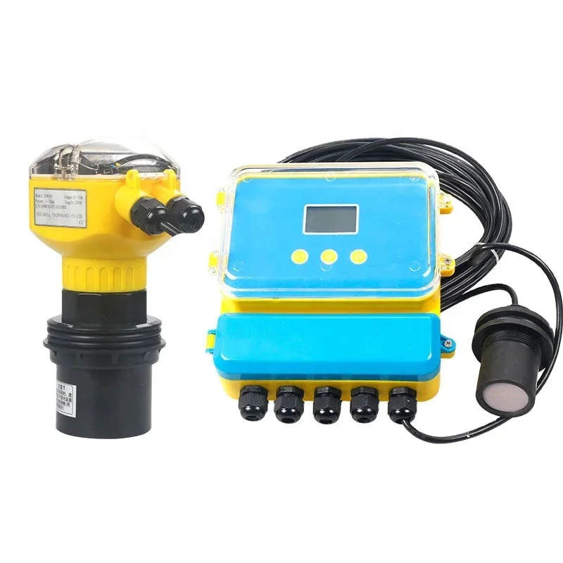 Holykell Factory US9000 10m Distance Display River Lake Ultrasonic Water Level Sensor