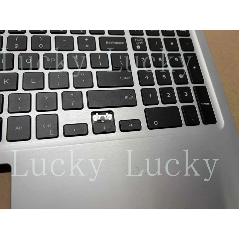 

Клавиатура с подсветкой (US) и палмрестом для Dell Inspiron 5570 5575, артикул 0M1FJK M1FJK