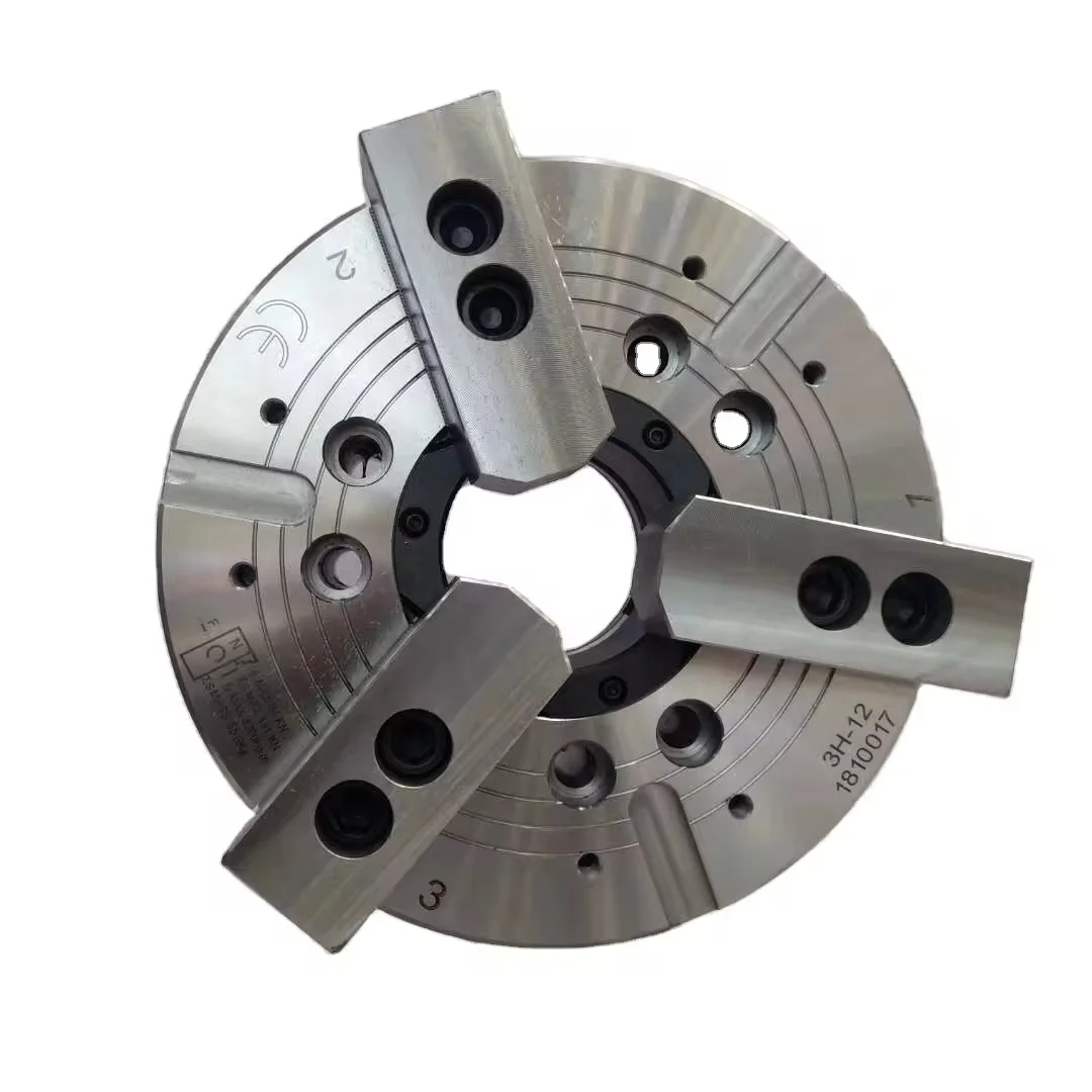 

Chinese Chuck, Brand New 8-inch Hollow Hydraulic Chuck, Factory Low-priced OD 200mm Through-hole 52mm Power Hydraulic Chuck