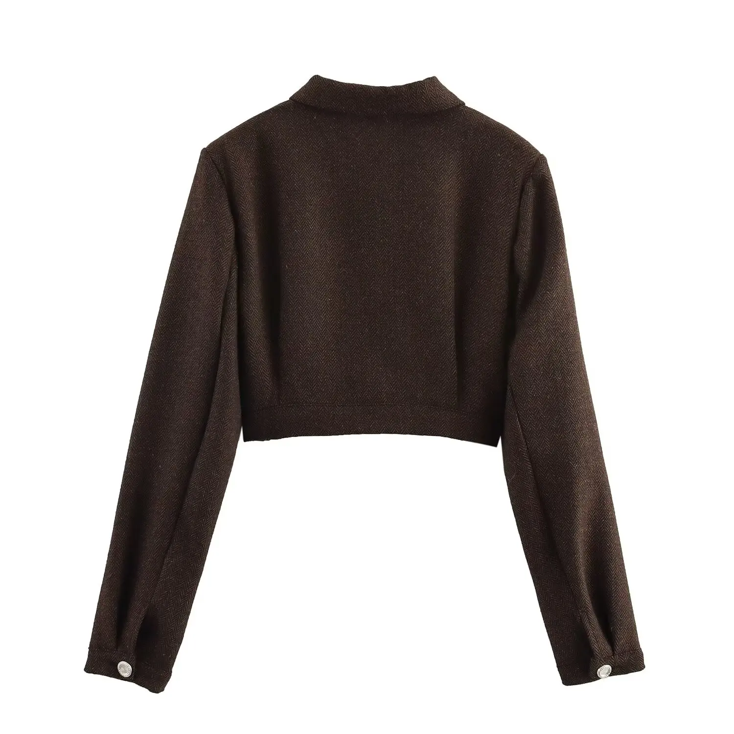 ZBZA – ensemble deux pièces en Fiber de Polyester pour femmes, tenue élégante et polyvalente de haute qualité, nouvelle collection automne