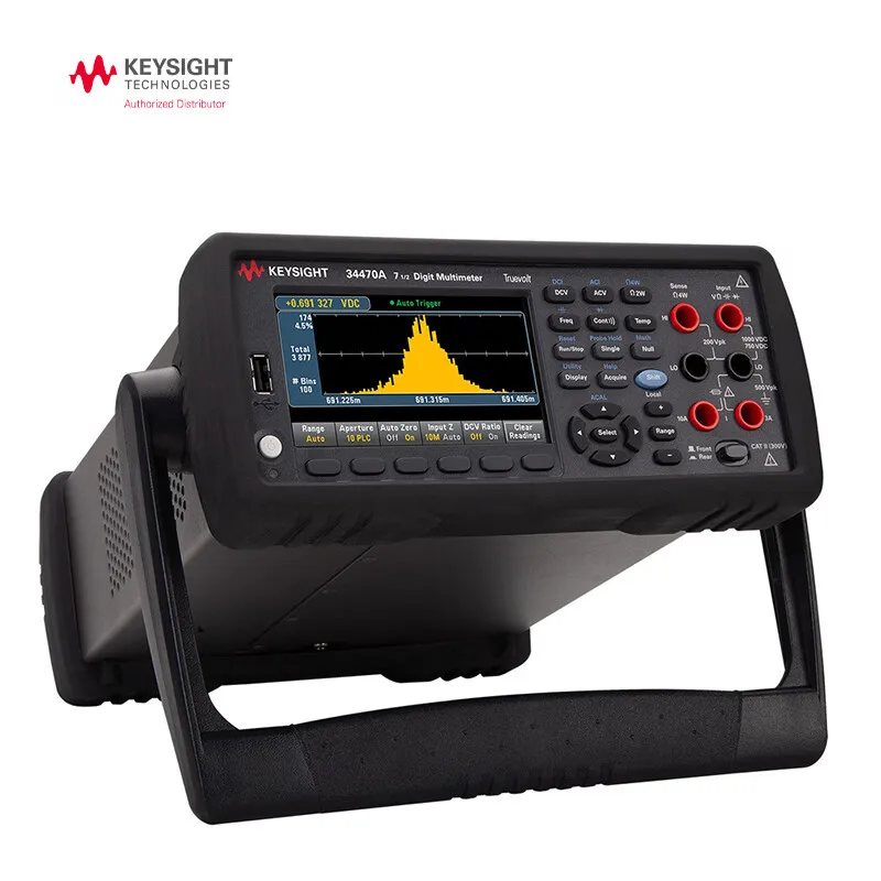 High Precision Grade I Accuracy Digital Multimeter 34461A/34465A/34470A Voltmeter Ammeter 6.5 Digits pA Resolution 100mV-1000V
