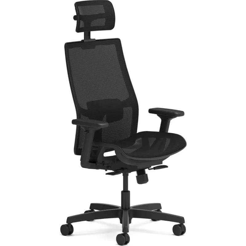 I2Msky1Imthr Mesh Seat Ignition 2.0 Mid-Back Task Chair Black