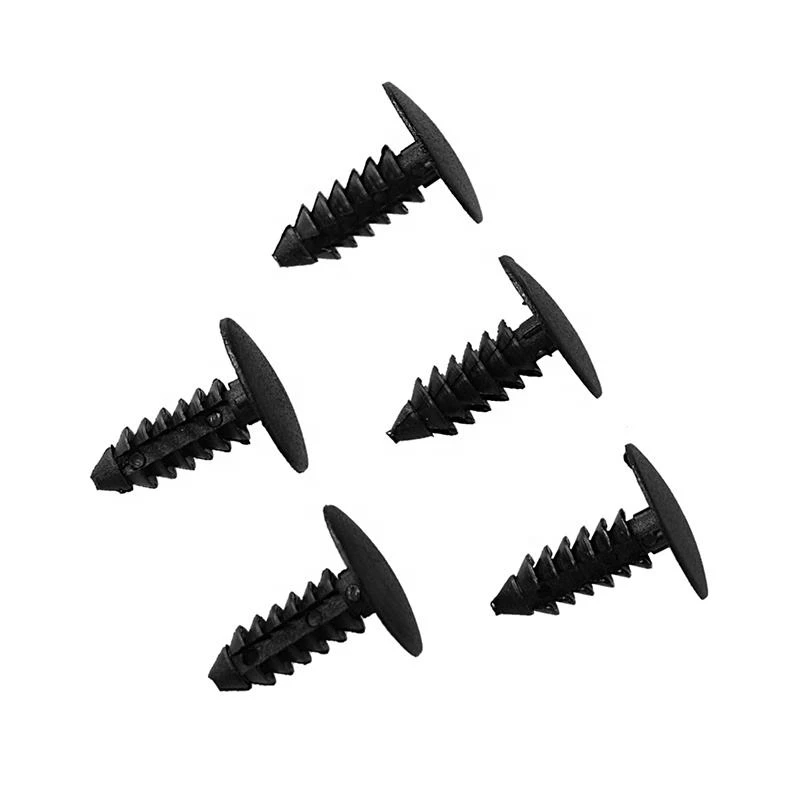 OEM 30Pcs For 5mm Hole Auto Bumper Retainer Clips Car Plastic Rivets Fasteners Push Retainer    A01