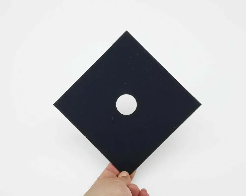 ProScope Lens Board 92.5x94mm Copal #00 #2 #3 Un-drilled for Graflex Large Format Camera