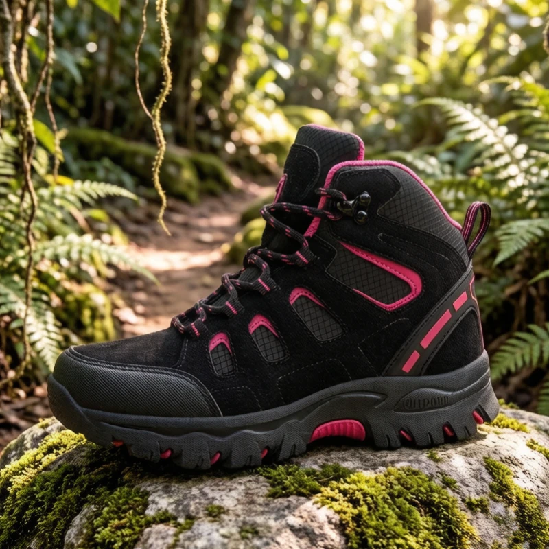 

Женские водонепроницаемые ботинки для треккинга и альпинизма, прочные нескользящие женские походные кроссовки, обувь для активного отдыха и бездорожья