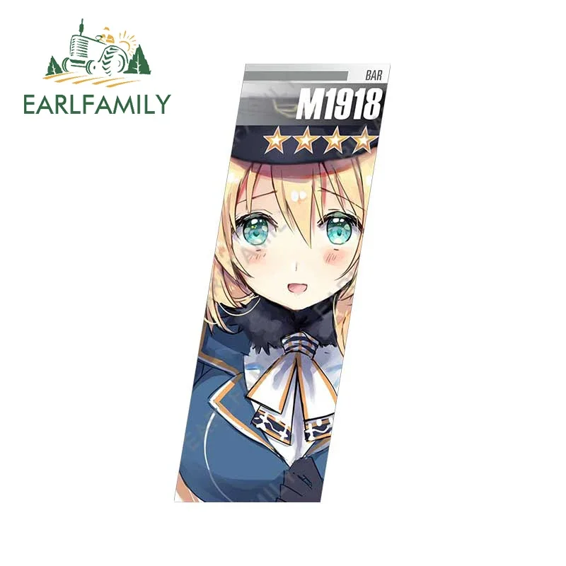 EARLFAMILY 13 cm x 6,4 cm für Kantai Collection Slap Lustige Autoaufkleber Vinyl Wasserdichter Aufkleber Wohnmobil Motorrad Anime Aufkleber