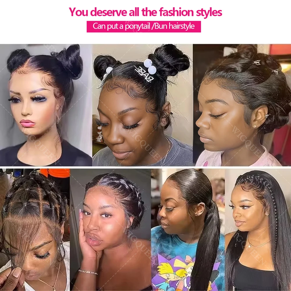 حزام مخفي طويل حريري مستقيم 360 كامل الدانتيل الجبهة الشعر البشري غلويليس الباروكات الفيتنامية فائقة المجهزة ريال HD الدانتيل الباروكات الأمامية