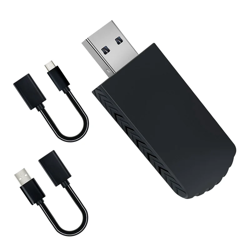 Drahtloser Carplay-Adapter für iPhone, Auto-Adapter, USB-Plug & Play, 5 GHz, Konvertieren Sie kabelgebunden in Carplay Wireless Box für kleine