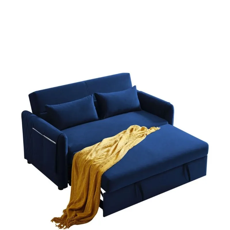 Vacuum compression sofa bed living room balcony tatami single simple corduroy cross-border