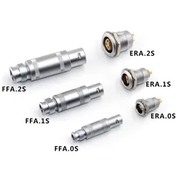 LEMOS FFA PCA ERA 00 0S 1S 2S 3S 4S 5S 6S 2 3 4 5 6 8 10 Pin Male Plug Straight Female S Series Circular Half Moon Connector