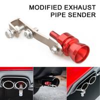 Car Turbo Whistle Aluminum Alloy Car Turbo Whistle Enhance Motorcycle Tailpipe Noise with Universal Turbo Sound for Sound