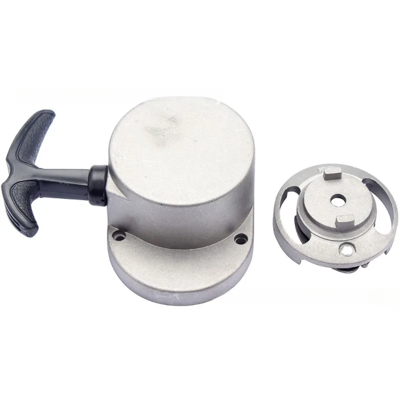 Hand puller suitable for mini bicycle engine accessories 50CC 60CC 80CC two stroke engine hand pull plate start